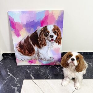 quadro per cavalier king