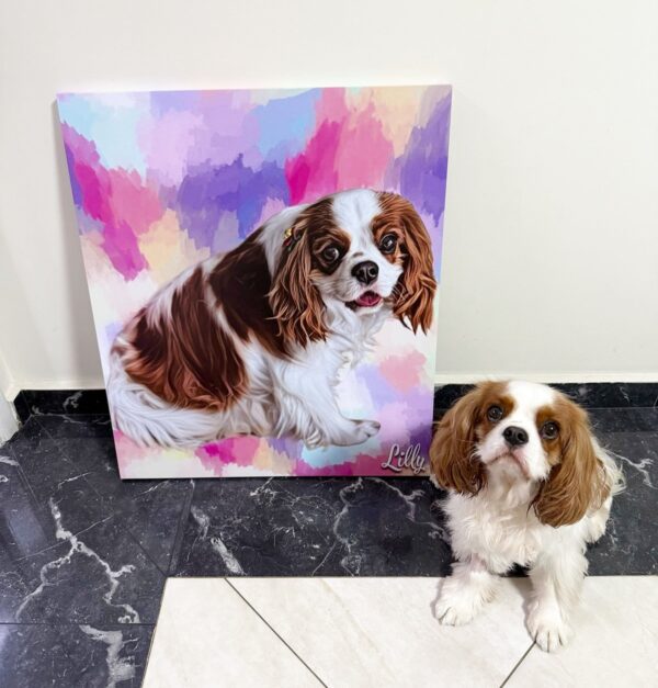 quadro per cavalier king